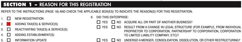 sECTION  1- RED X