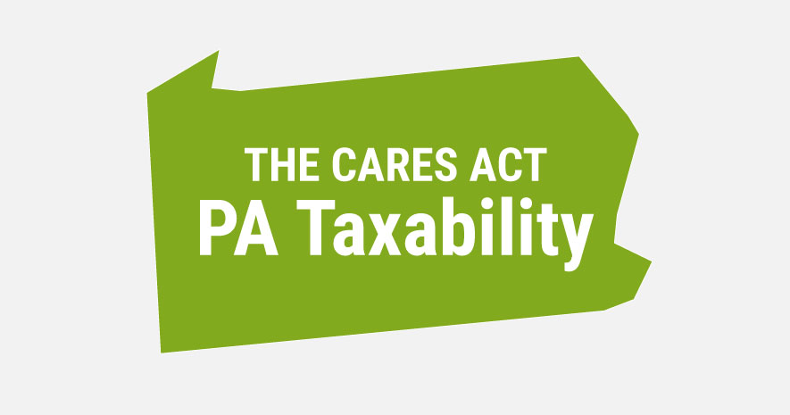 The CARES Act and PA Taxability