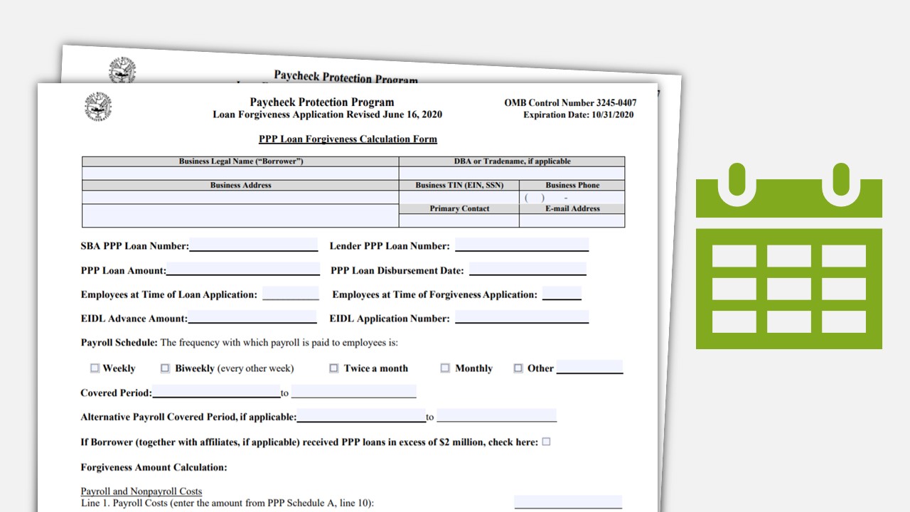 Does the Timing of My PPP Loan Forgiveness Matter?