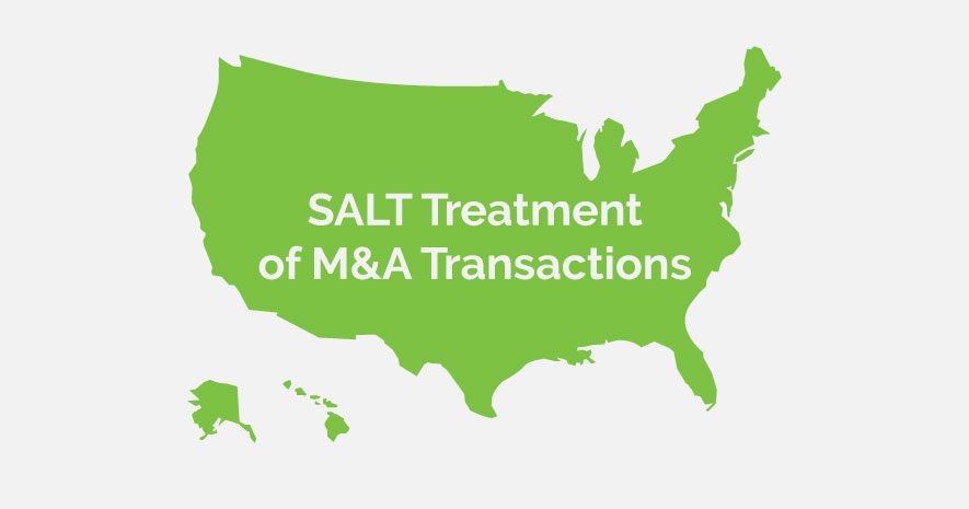 Impact of State and Local Tax on M&A Transactions